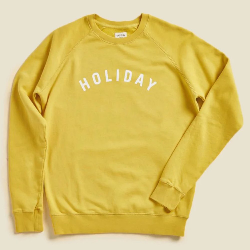 Like new - Holiday Boileau Sweater - Yellow - Size Medium